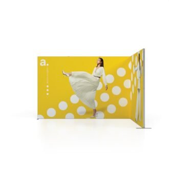 foldable-L stoisko FOLDABLE 3x3 L