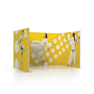 foldable-u stoisko FOLDABLE 3x2 U