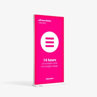 image Wydruk adFrame Battery 100x200