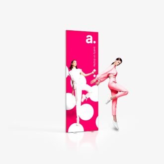 image adFrame Quick 85x250 ver 2.0 w torbie na kółkach (bez wydruku)