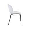 image Krzesło Boliwia czarne siedzisko/czarne nogi komplet