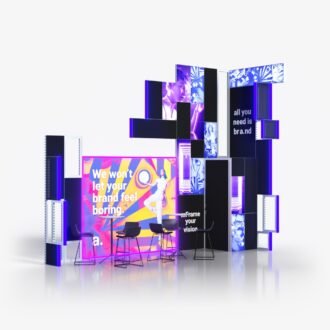 image Stoisko targowe w nowoczesnym wydaniu