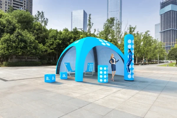 Wydruk Air Column ∅60x100 Tribune