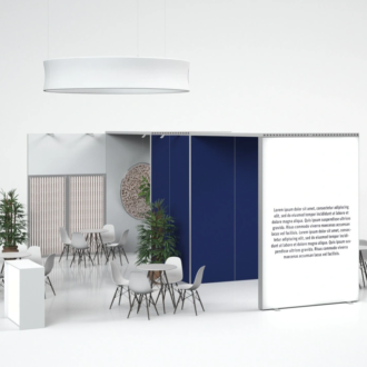 image Stoisko targowe z nieograniczoną personalizacją