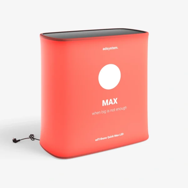 image Trybunka reklamowa adTribune Quick Max LED