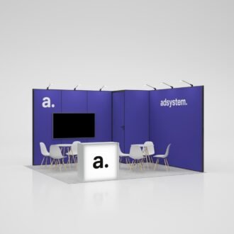 image Gotowe stoisko Multiframe stand - MT3 (z akcesoriami)