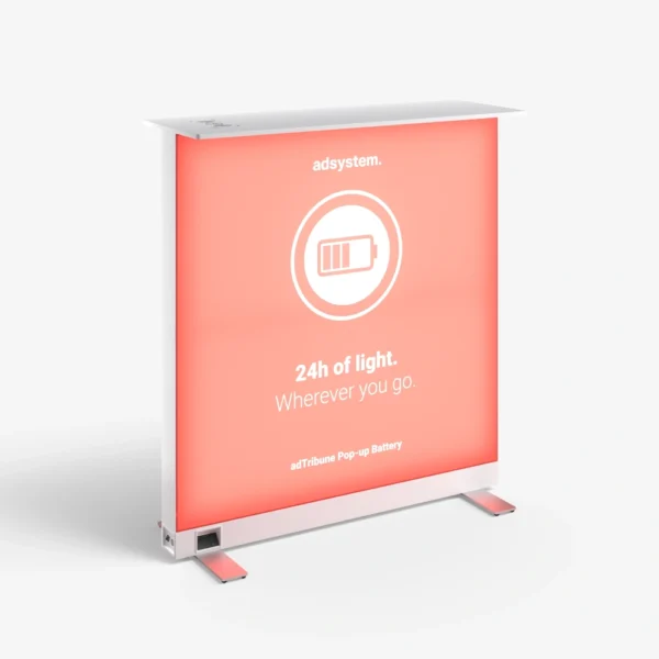 image Trybunka reklamowa Pop-up Battery